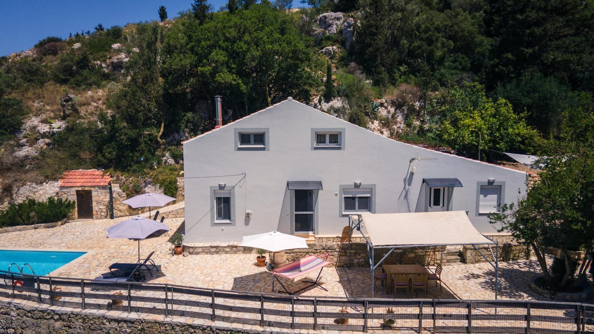 Villa Serenity Vóvikes Exteriér fotografie