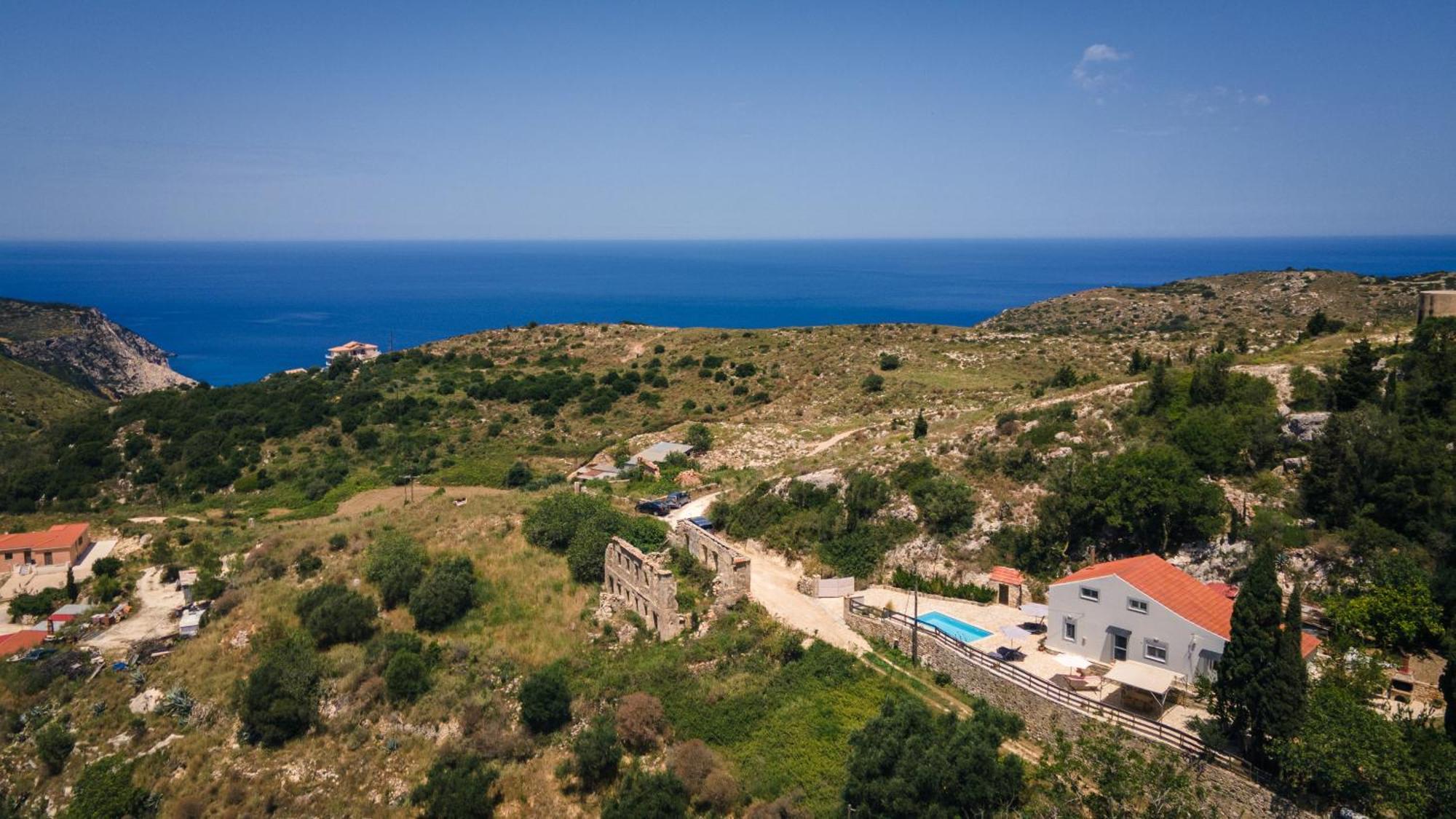 Villa Serenity Vóvikes Exteriér fotografie