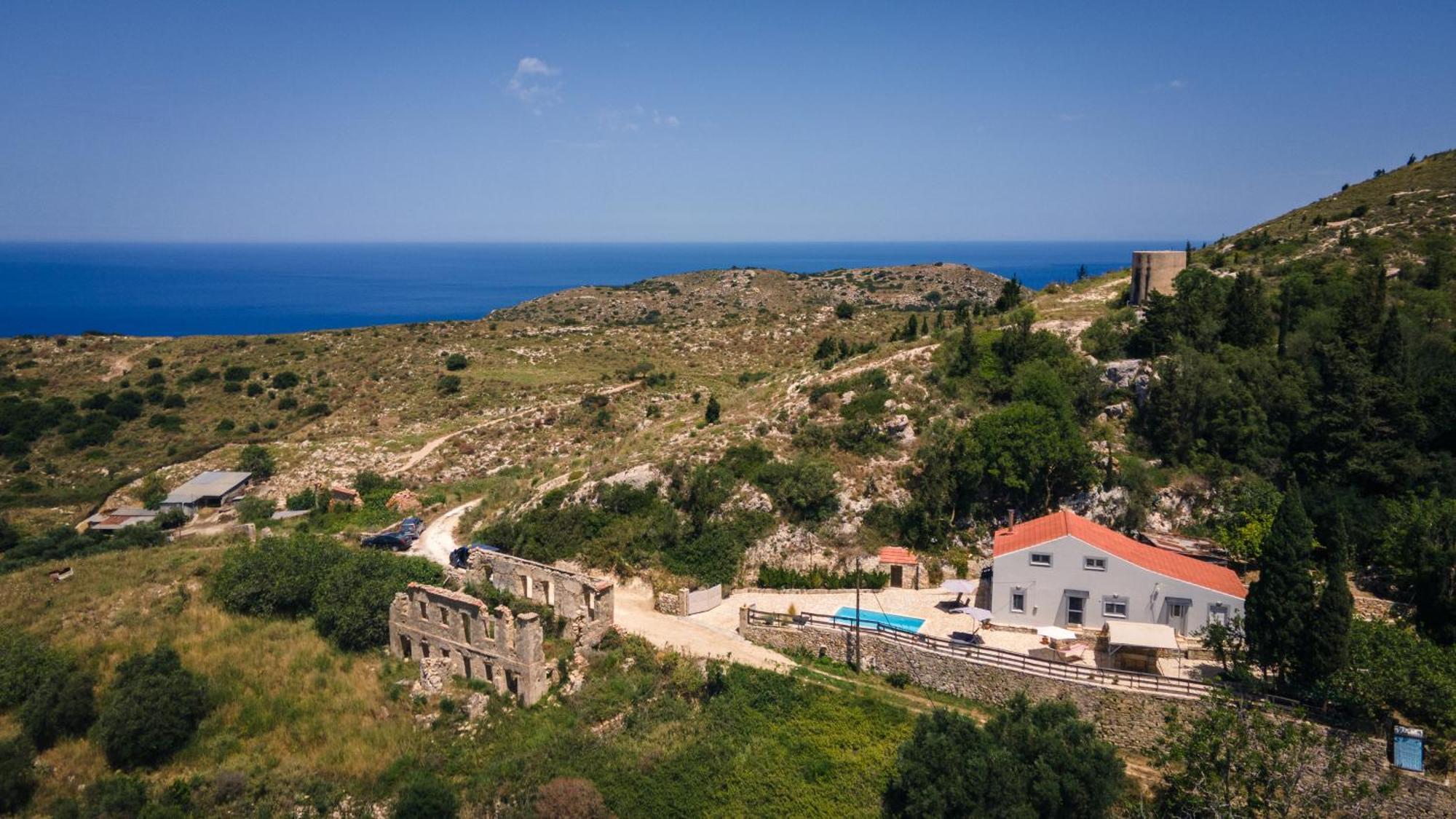 Villa Serenity Vóvikes Exteriér fotografie
