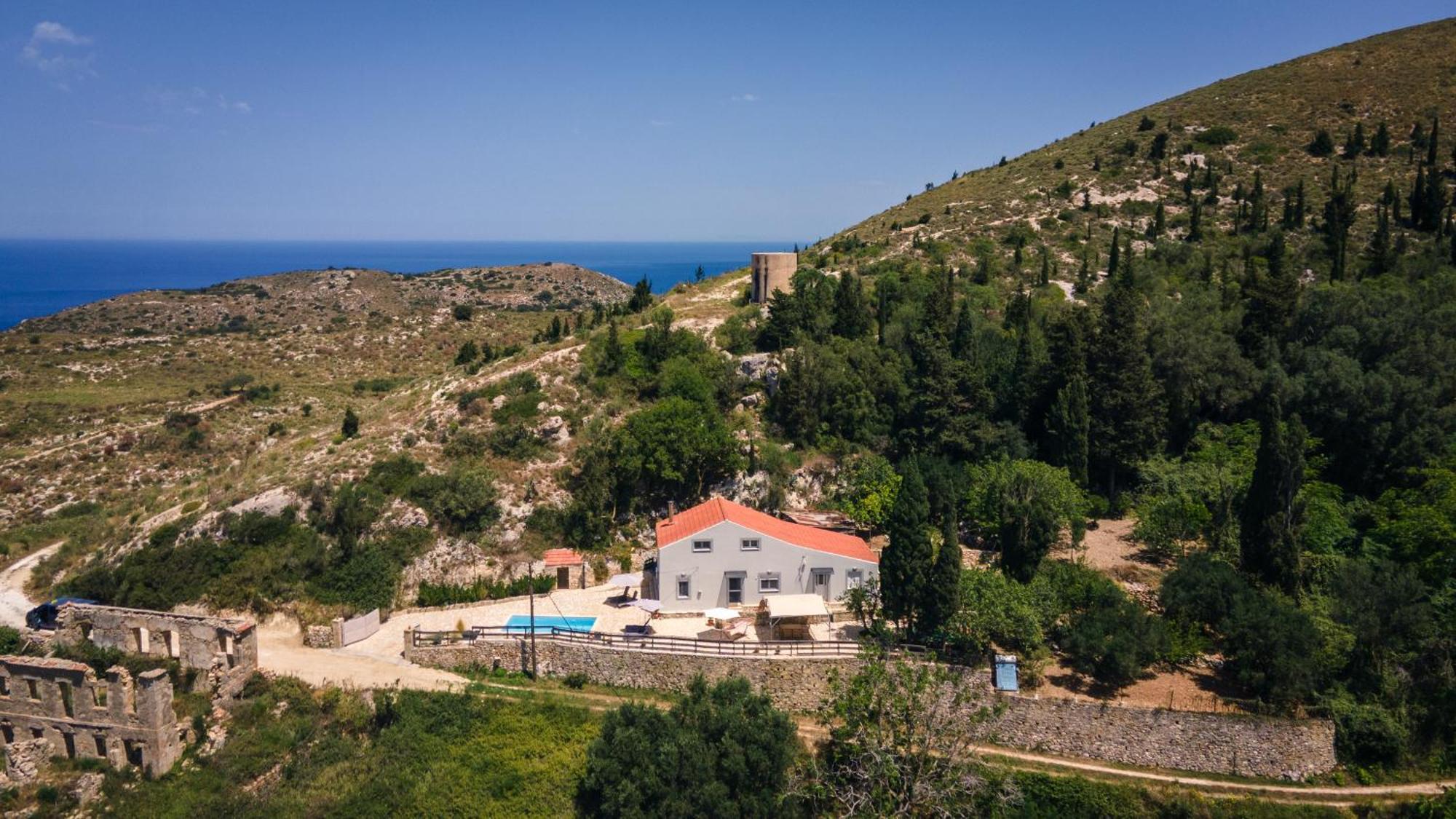 Villa Serenity Vóvikes Exteriér fotografie