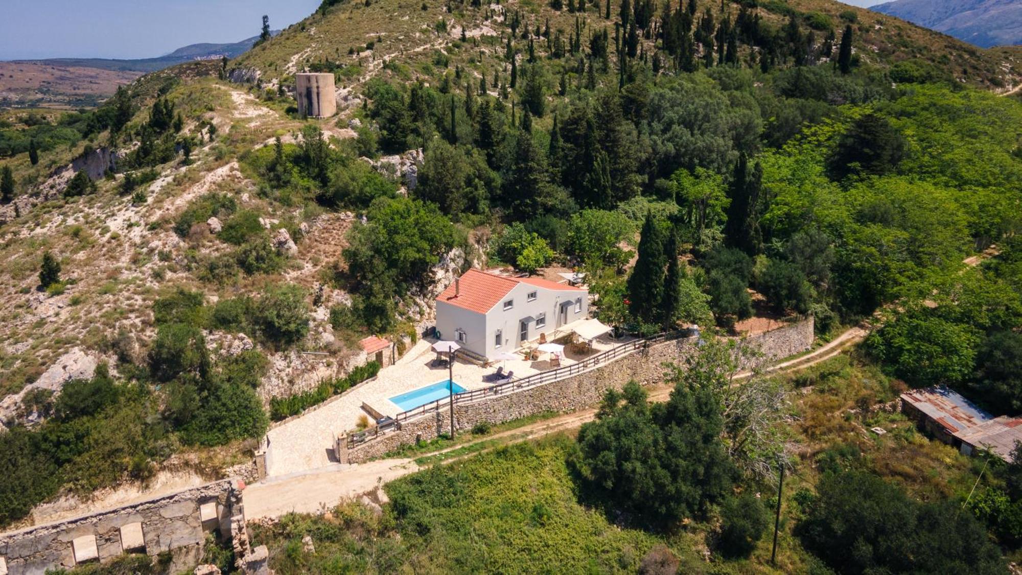 Villa Serenity Vóvikes Exteriér fotografie