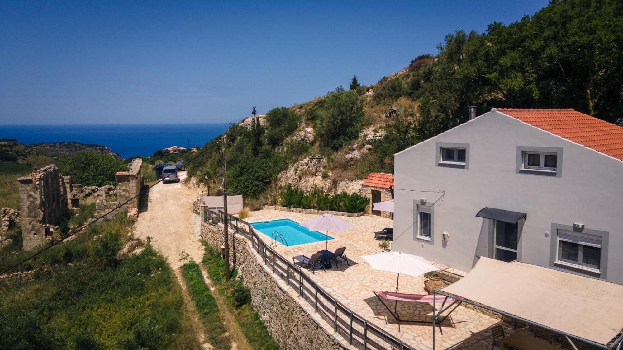 Villa Serenity Vóvikes Exteriér fotografie