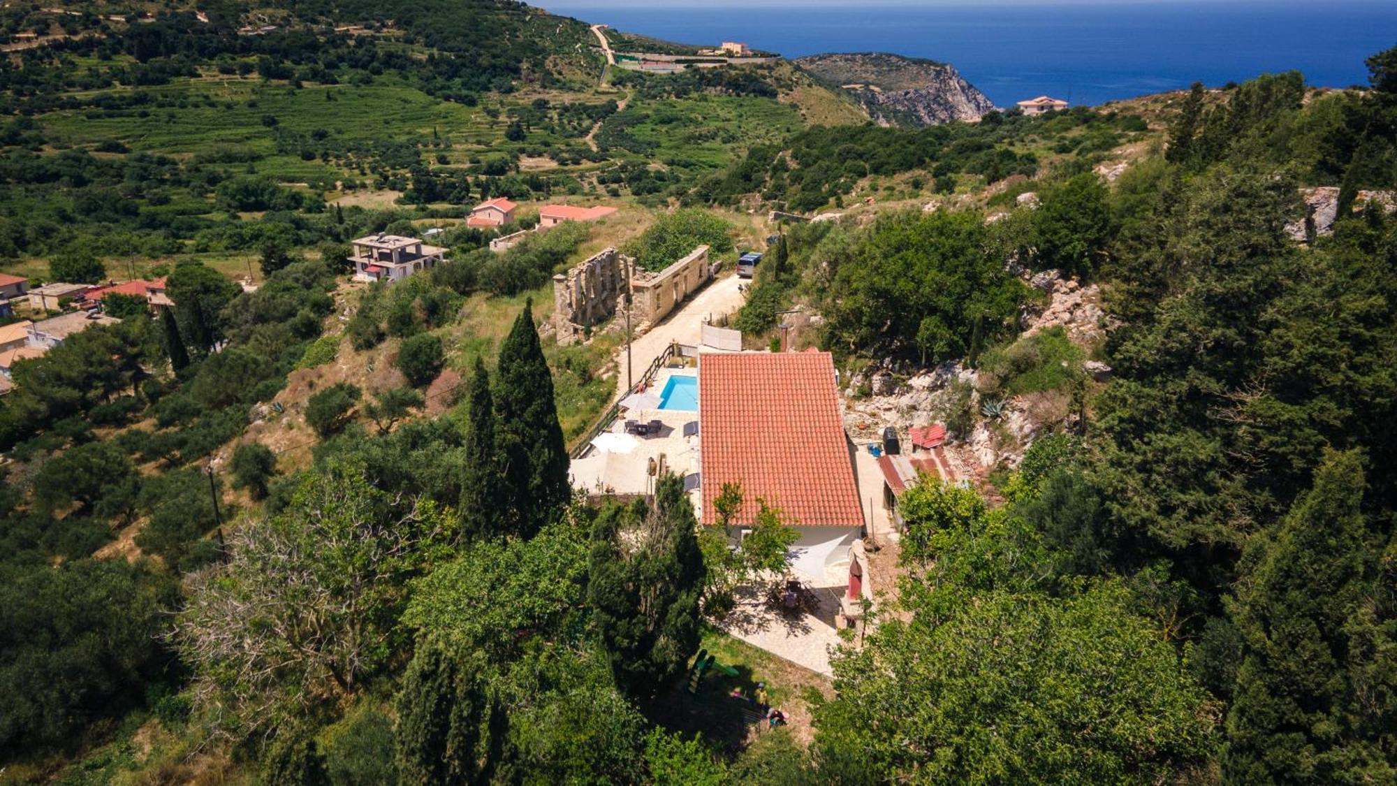 Villa Serenity Vóvikes Exteriér fotografie